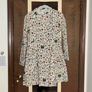 Samantha pleat illuminated print dress size 8